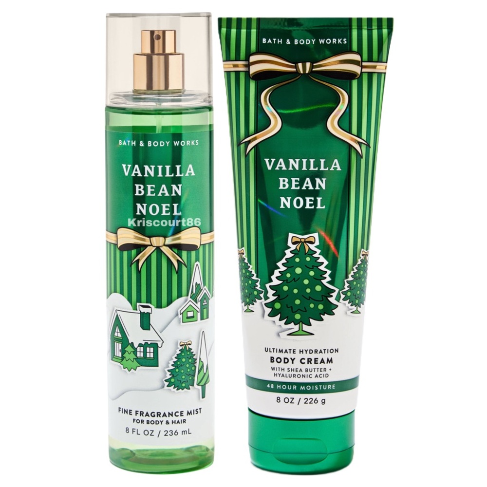 BBW Vanilla Bean Noel 2PC FULL-SIZE SET NEW - Picture 15 of 15